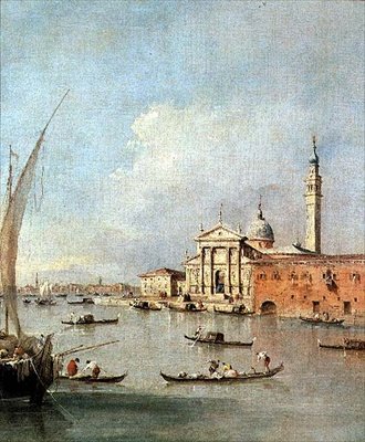San Giorgio Maggiore, visto dalla Giudecca da Francesco Guardi