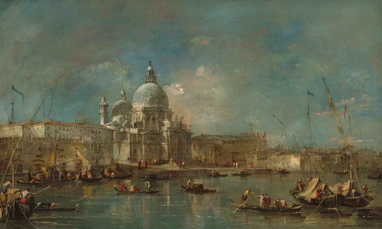 Santa Maria della Salute da Francesco Guardi