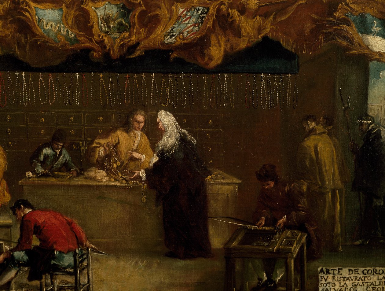 Insegna della Corporazione dei Coroneri, di Francesco Guardi da Francesco Guardi