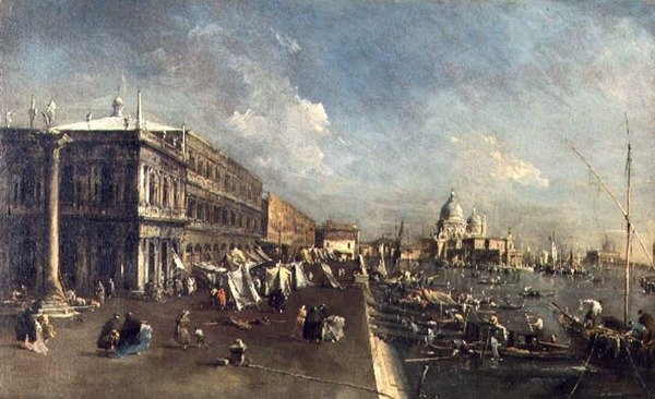 Il Molo, Venezia da Francesco Guardi