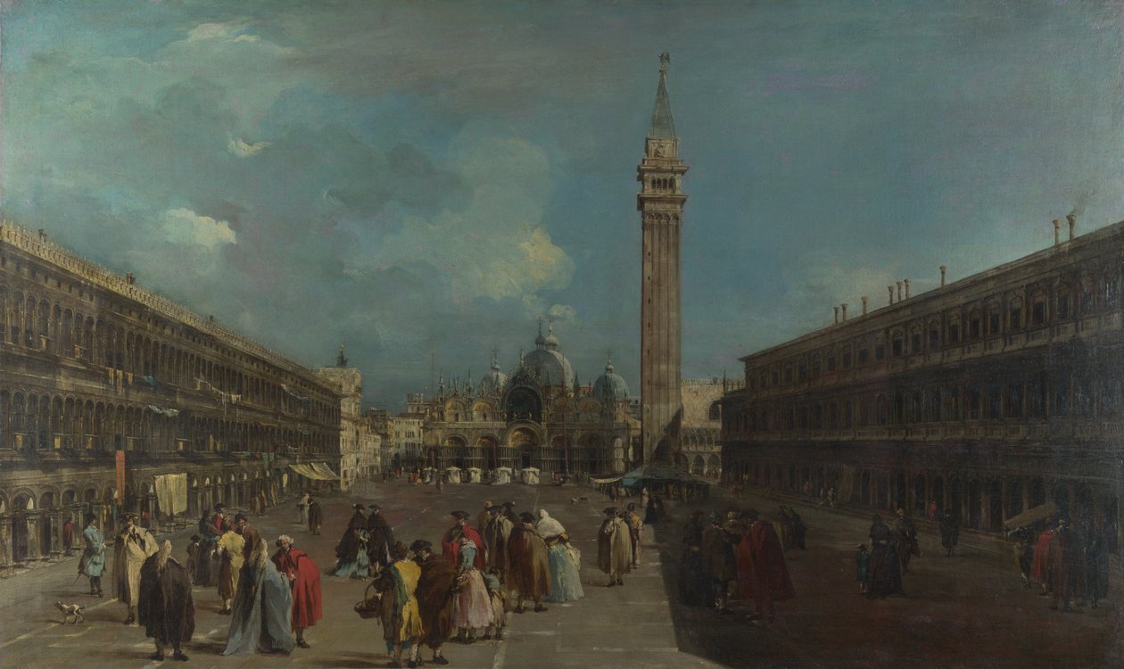Venezia, Piazza San Marco da Francesco Guardi