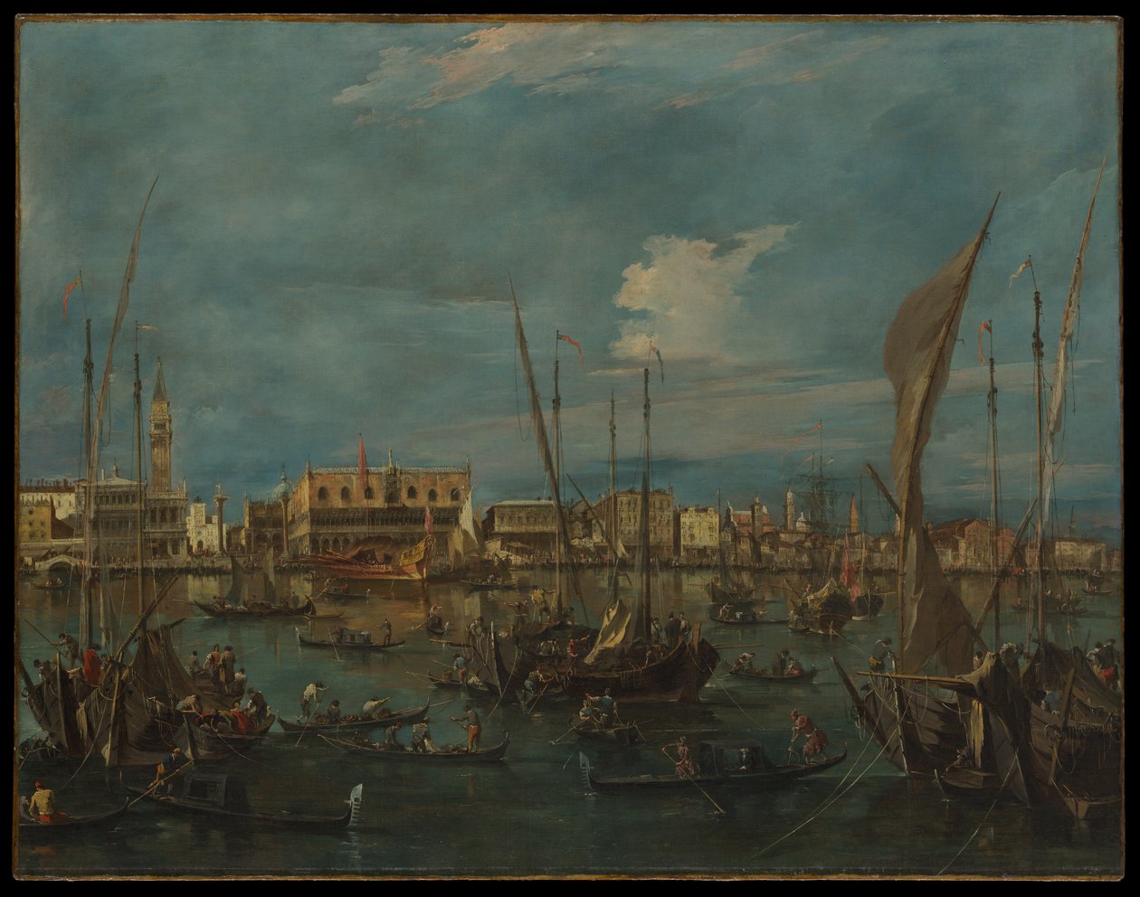 Venice from the Bacino di San Marco da Francesco Guardi