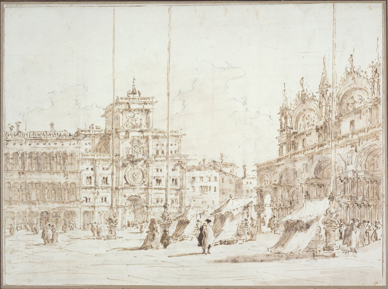 Vista di Venezia: la [torre dell