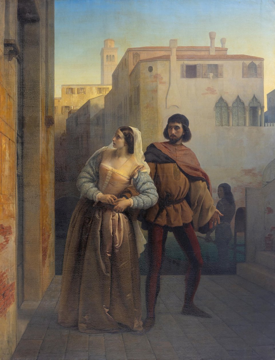 La fuga di Bianca Capello da Venezia da Francesco Hayez