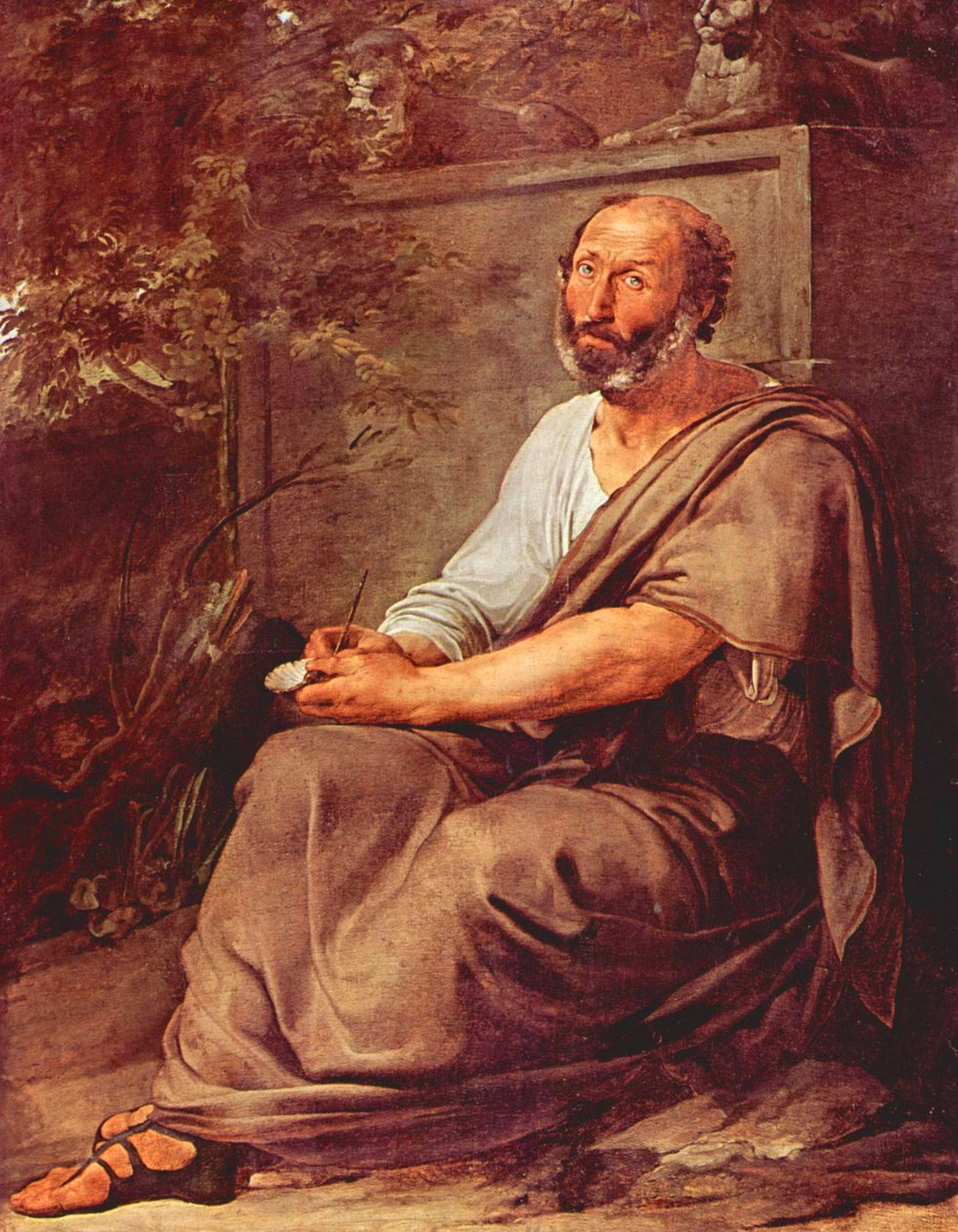 Italiano:  Aristotele Aristides da Francesco Hayez