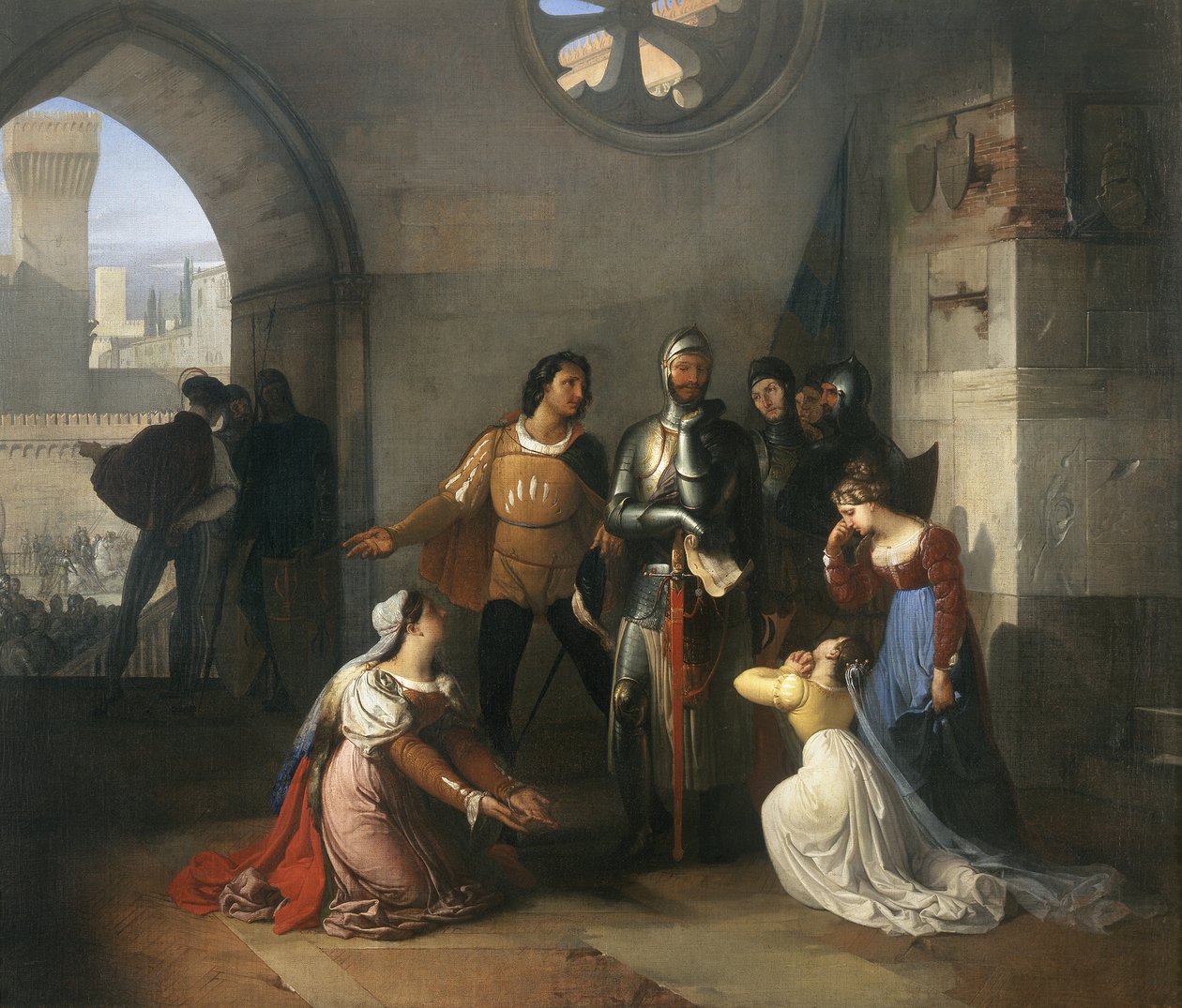 Pietro Rossi da Francesco Hayez