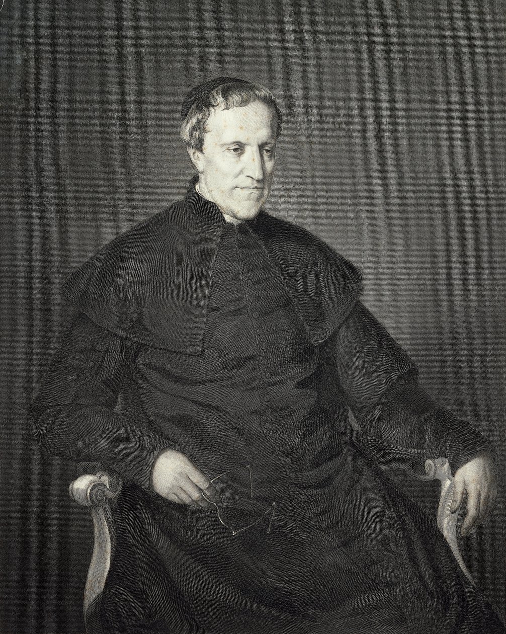 Ritratto di Antonio Rosmini da Francesco Hayez