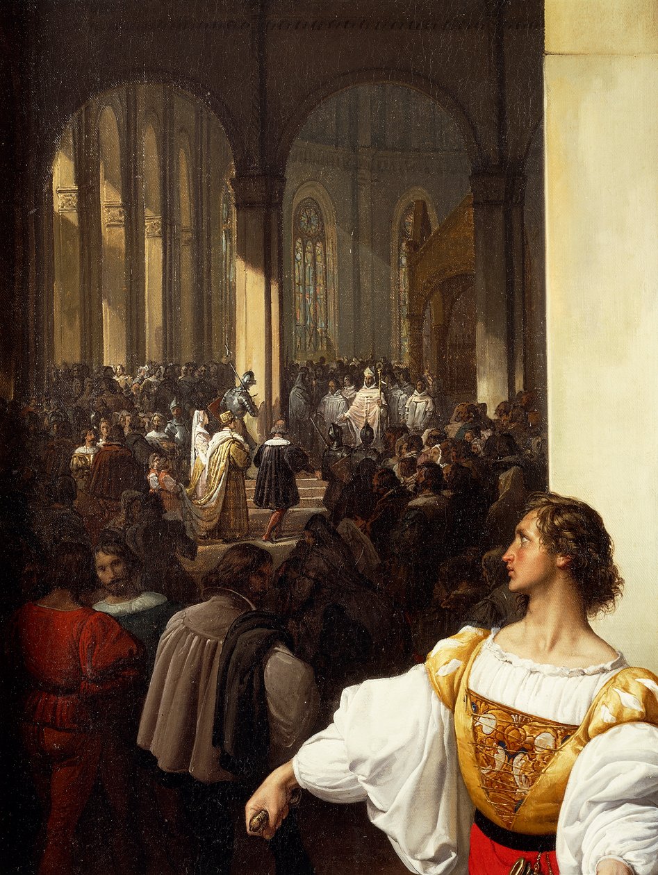 La congiura di Lampugnani da Francesco Hayez