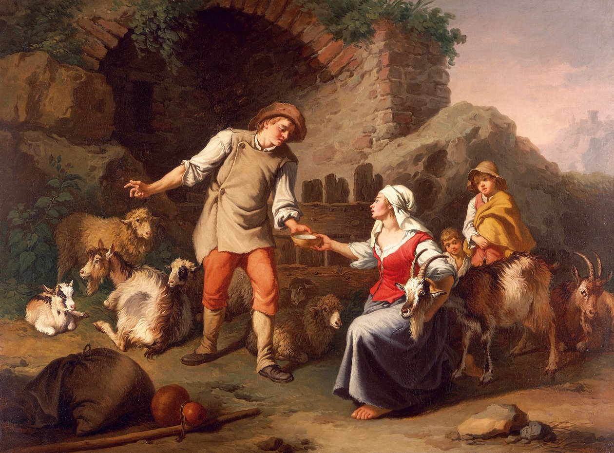 Scena di campagna da Francesco Londonio