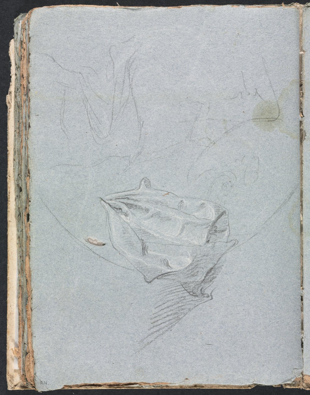 Verona Sketchbook: Studio di drappeggio (pagina 84) da Francesco Lorenzi
