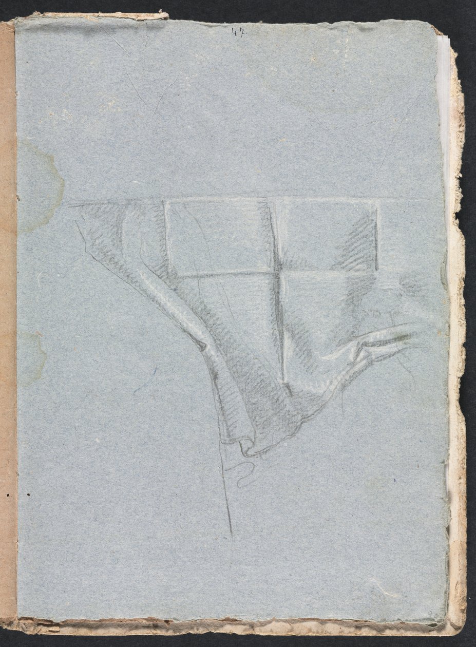 Verona Sketchbook: Studio di drappeggio (pagina 93) da Francesco Lorenzi