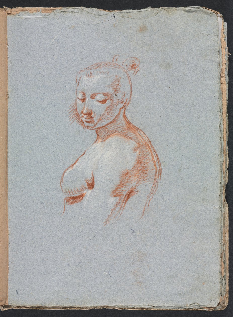 Taccuino di Verona: Nudo femminile (pagina 27) da Francesco Lorenzi