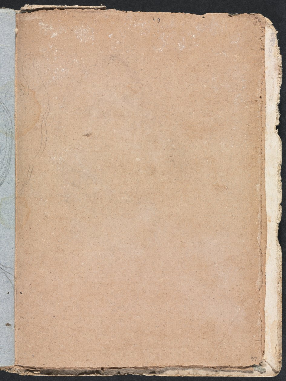 Taccuino di Verona: Forma indecifrabile pagina 97, 1760 da Francesco Lorenzi