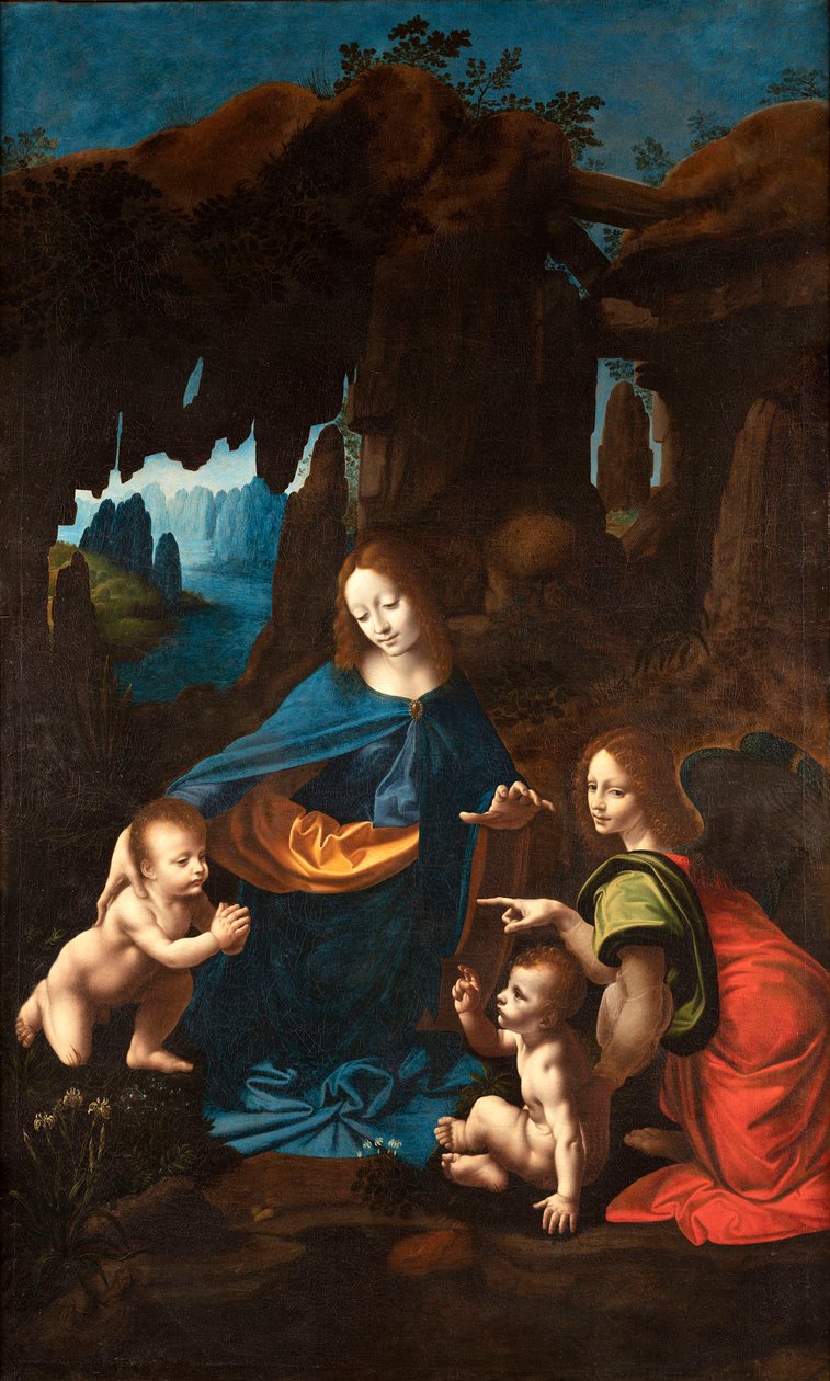 Vergine delle Rocce del Borghetto, ca 1518-1520 da Francesco Melzi