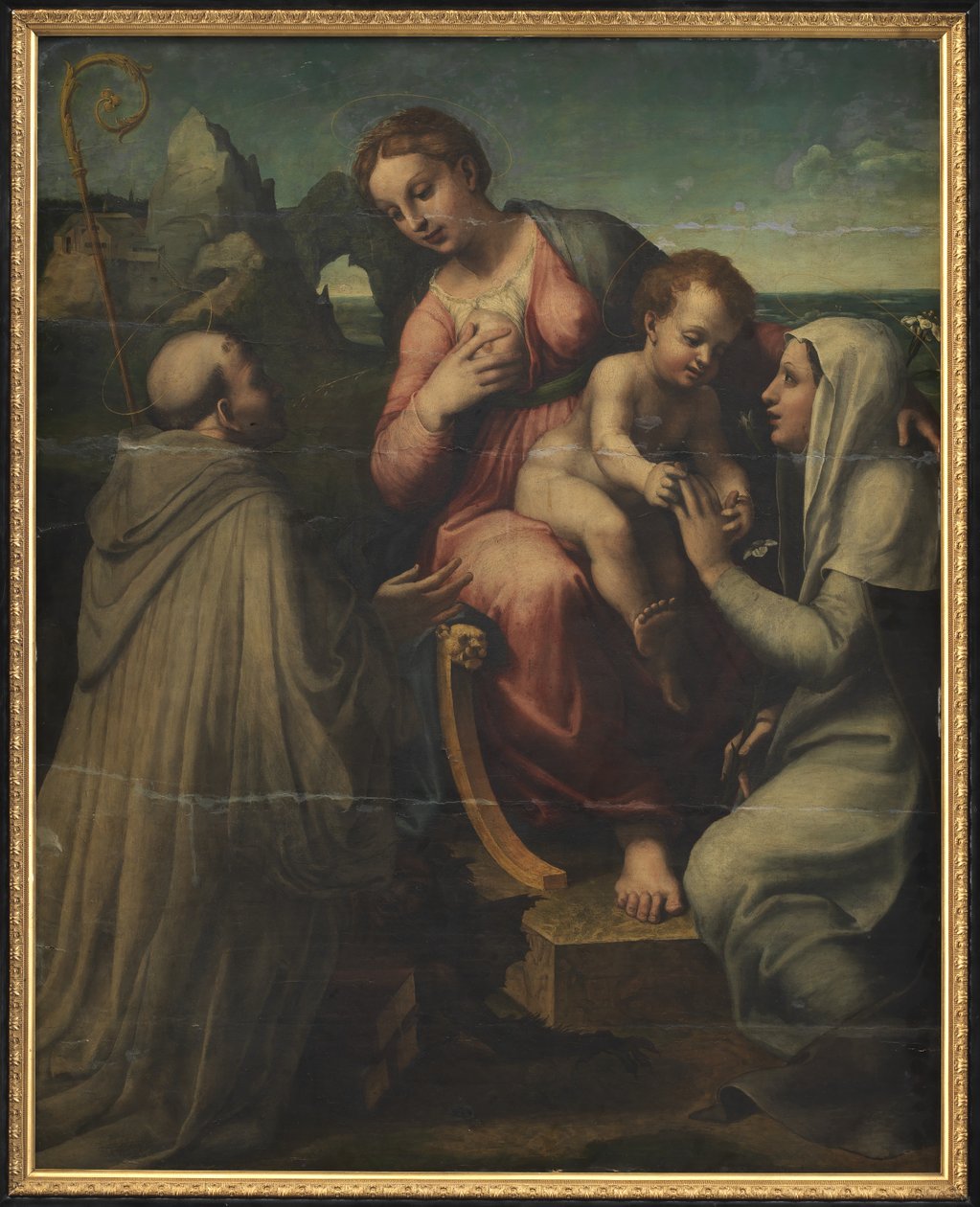 La Madonna col Bambino e i Santi da Francesco Menzocchi