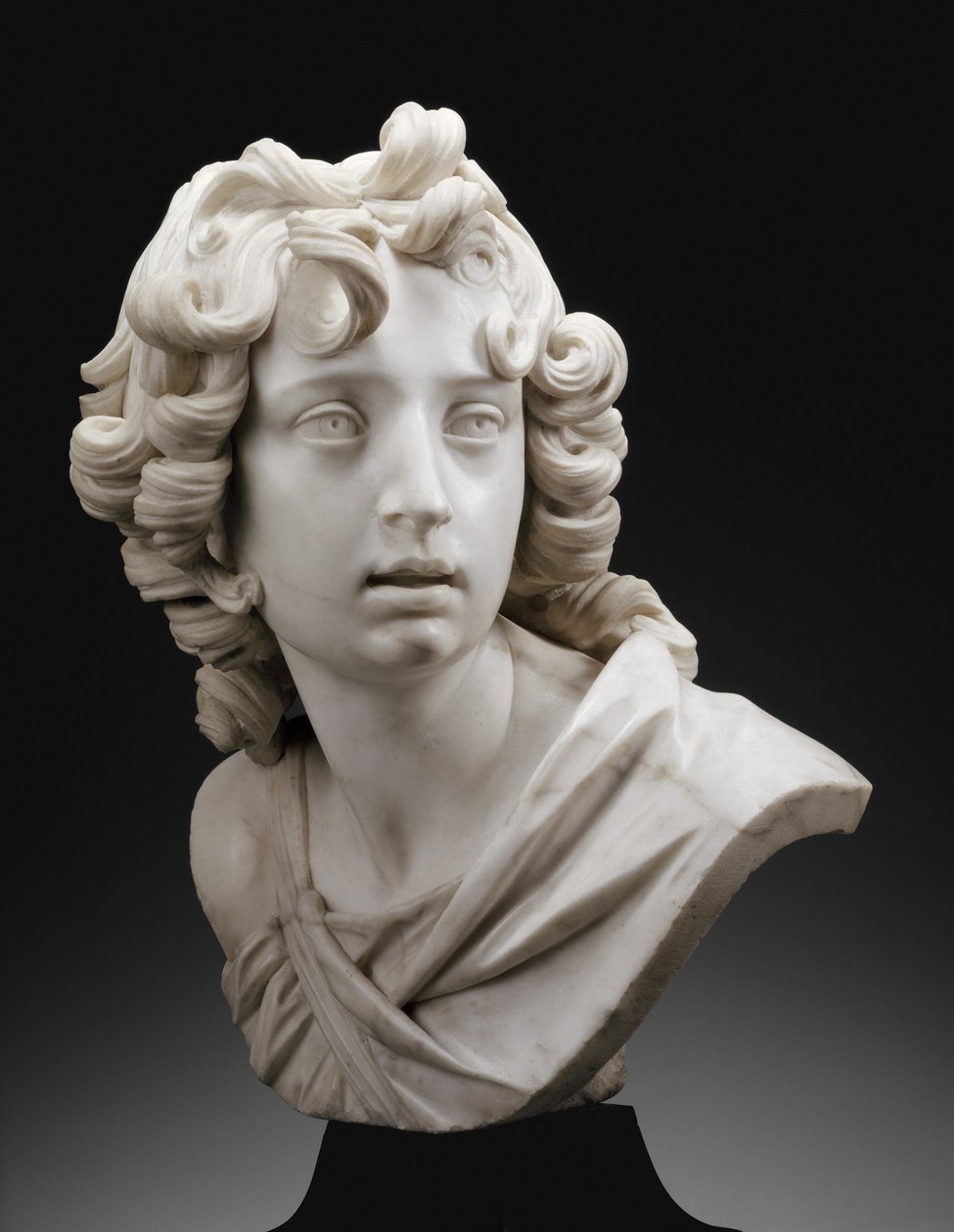 Busto di un giovane, forse San Giovanni Battista da Francesco Mochi
