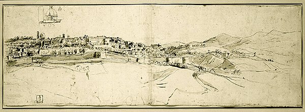 Veduta di Roma da Francesco Panini
