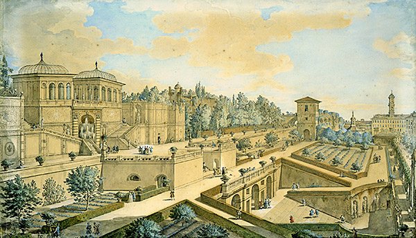 Veduta di Roma da Francesco Panini