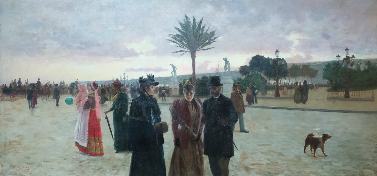 Piazza Vittoria da Francesco Paolo Diodati