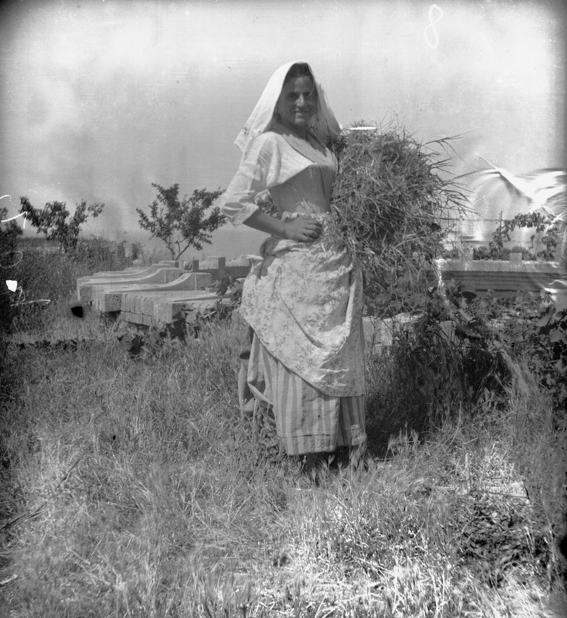 Ritratto di contadino, Abruzzo, Italia, c.1900 da Francesco Paolo Michetti