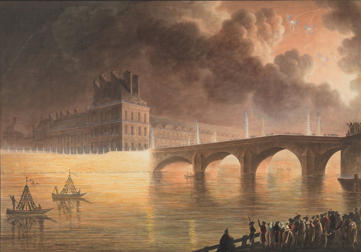 Festa per la Pace Generale data a Parigi il 18 Brumaio da Francesco Piranesi