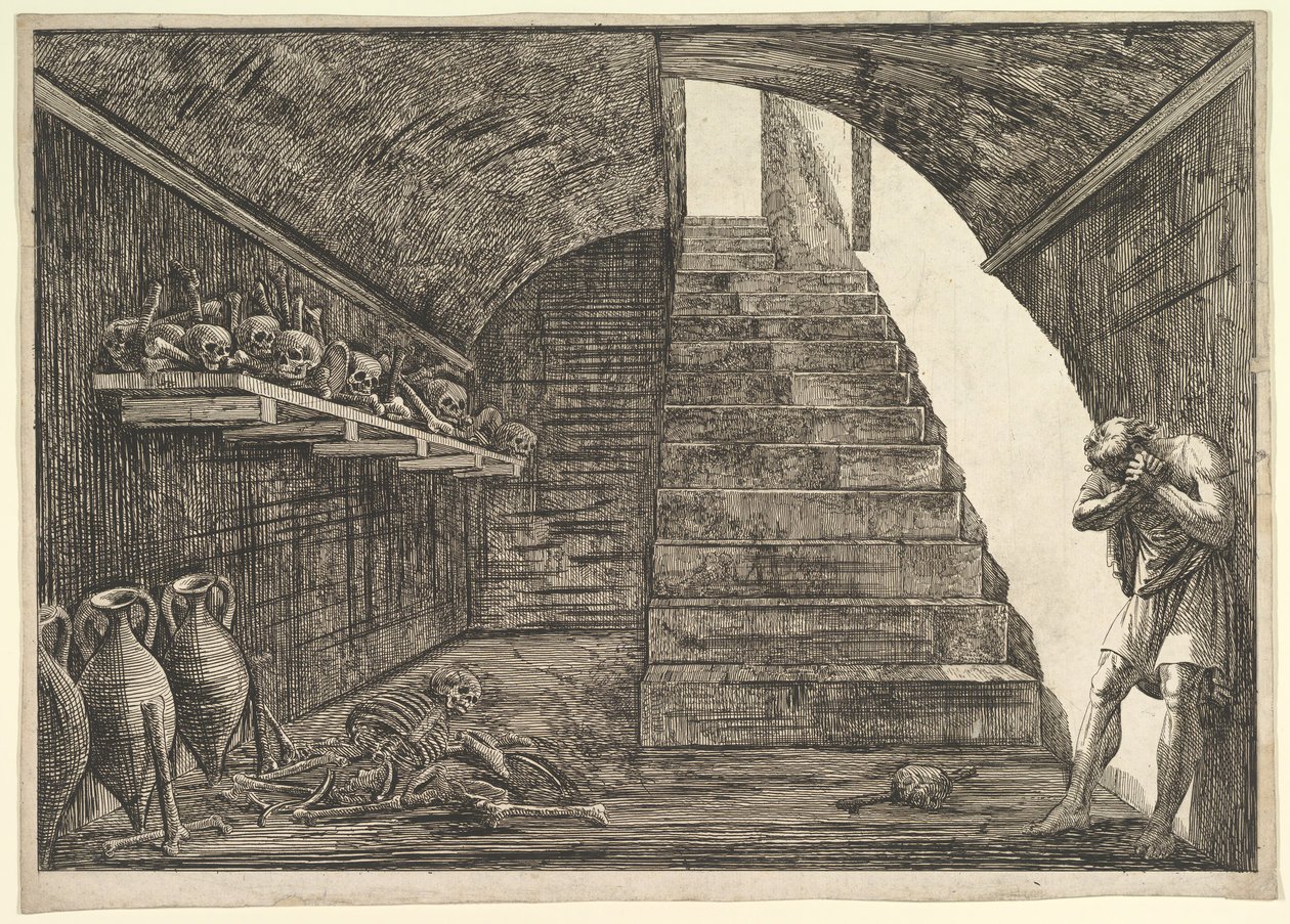 Scena di prigione da Francesco Piranesi