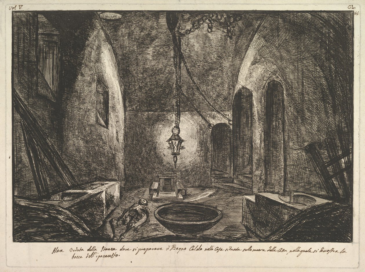 Veduta di Pompei da Francesco Piranesi