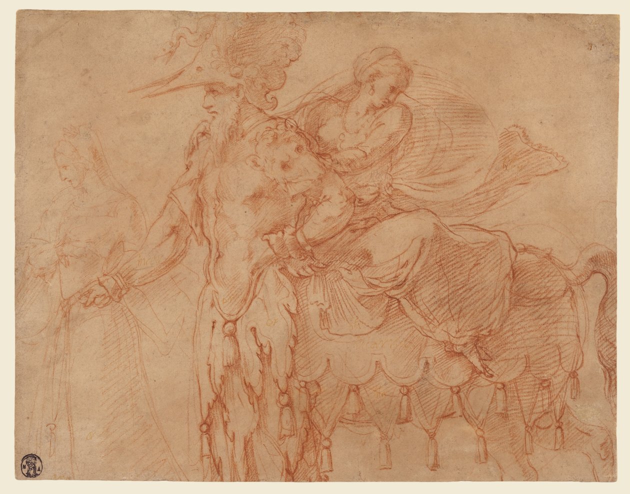Centauro e Lapith da Francesco Primaticcio