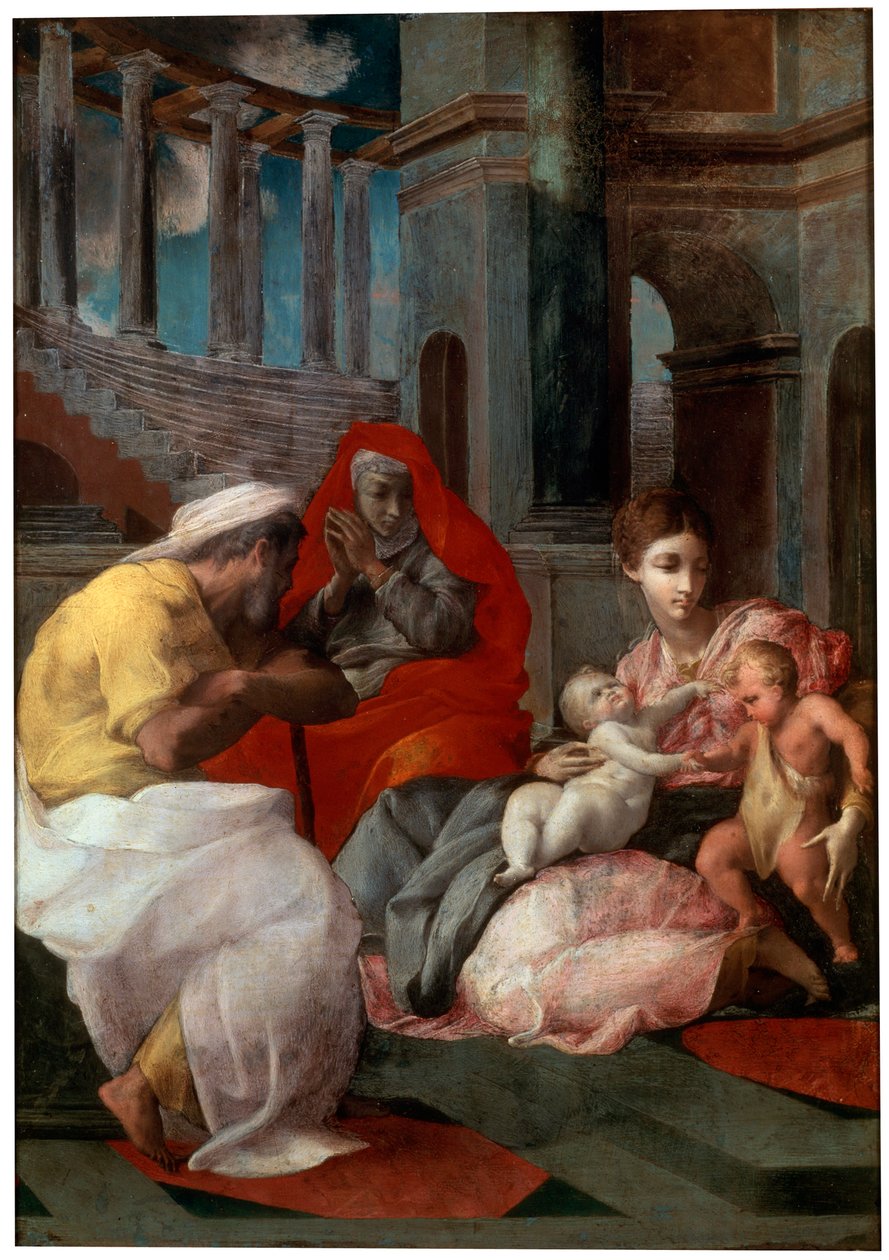 La Sacra Famiglia con Giovanni Battista e Sant