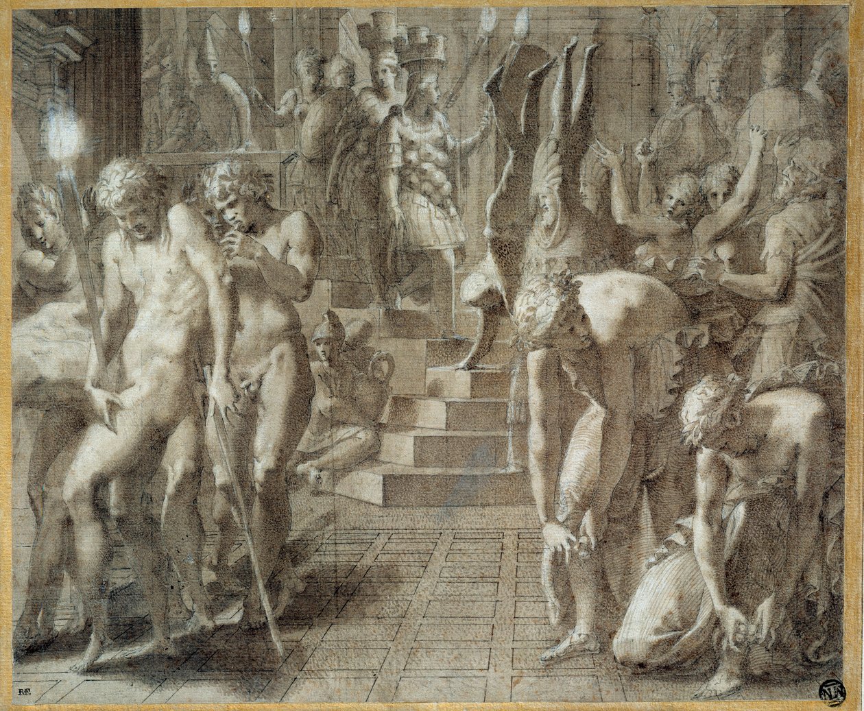 La Mascherata di Persepoli da Francesco Primaticcio