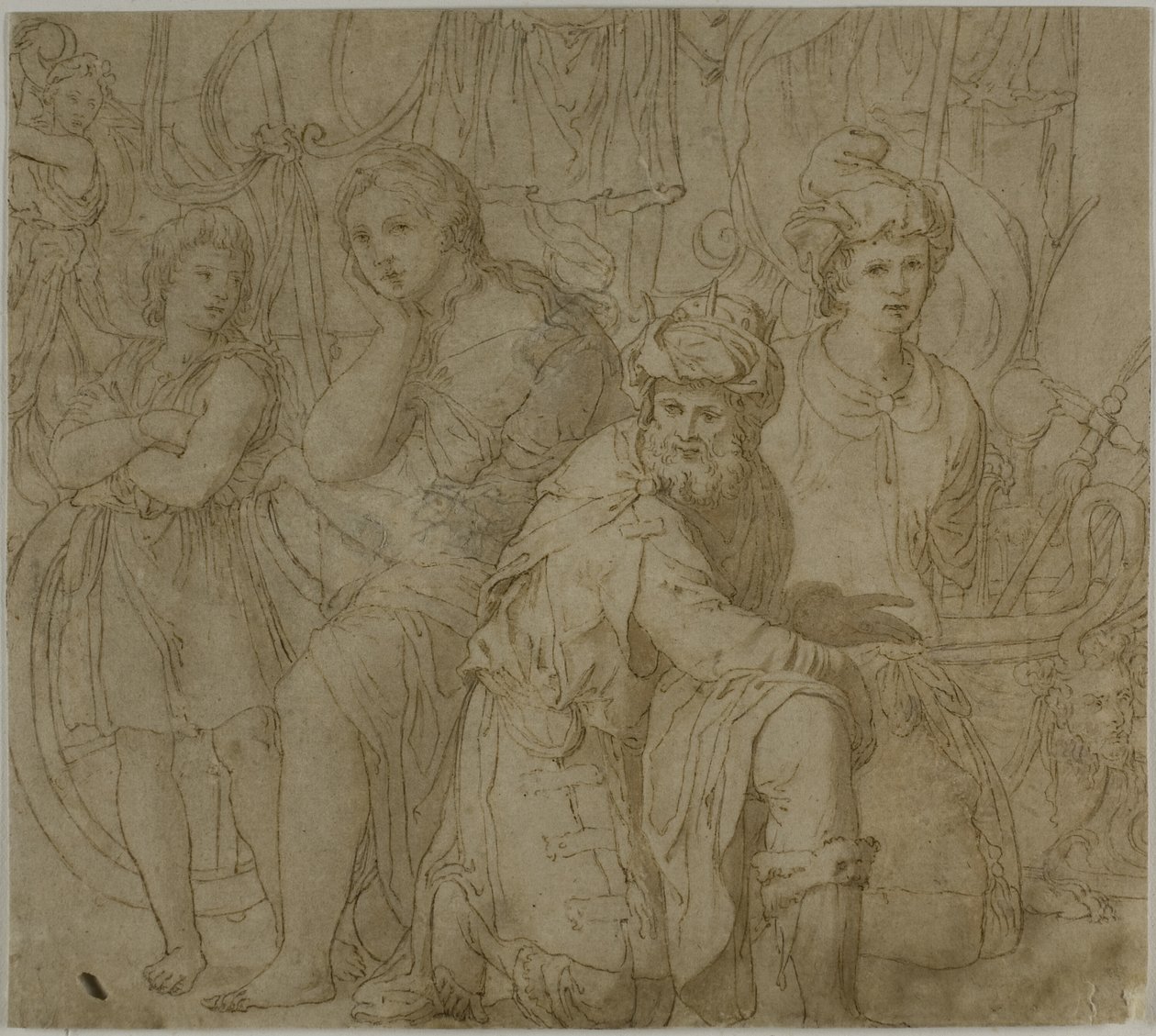 Parte di "Truimph and Exploits of Furius Camillus". da Francesco Salviati