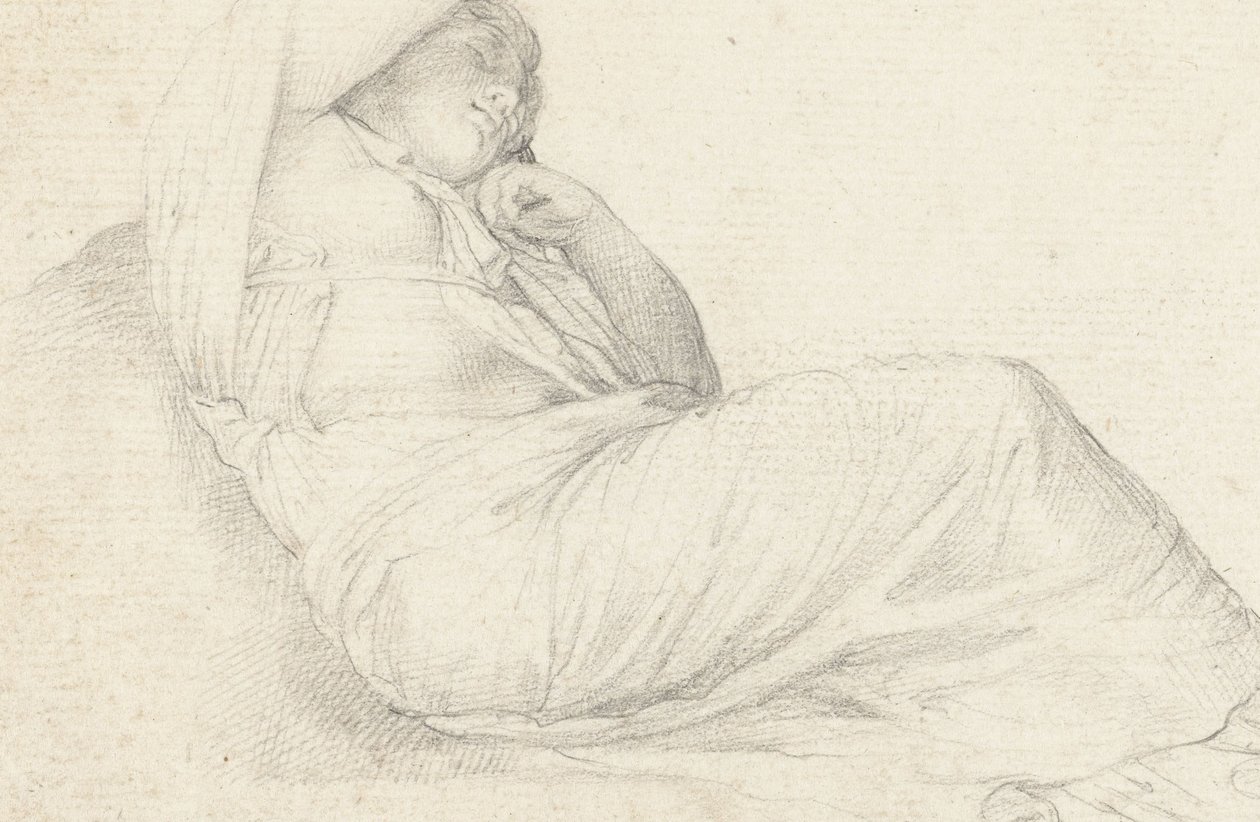 Donna che dorme da Francesco Salviati