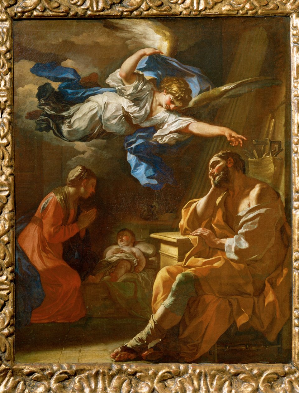 Il sogno di Giuseppe ... da Francesco Solimena