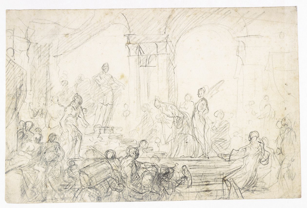 Re Salomone e la Regina di Saba da Francesco Solimena