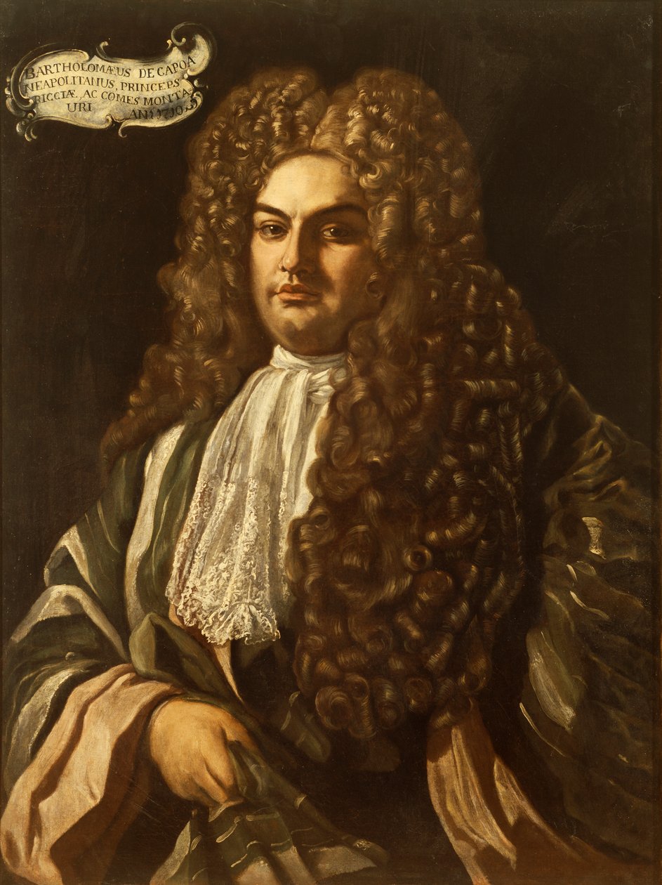 Ritratto di Bartolomeo di Capua da Francesco Solimena