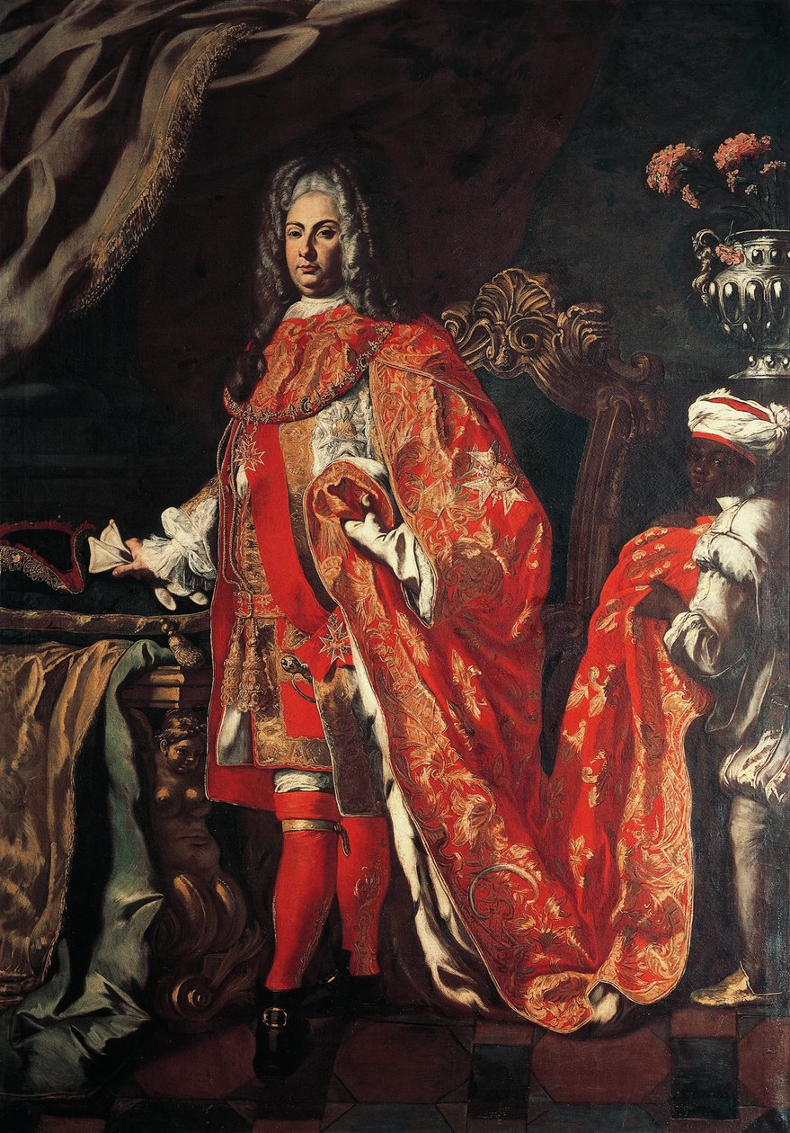 Ritratto di Marzio Carafa, Duca di Maddaloni, di Francesco Solimena (1647-1747) da Francesco Solimena