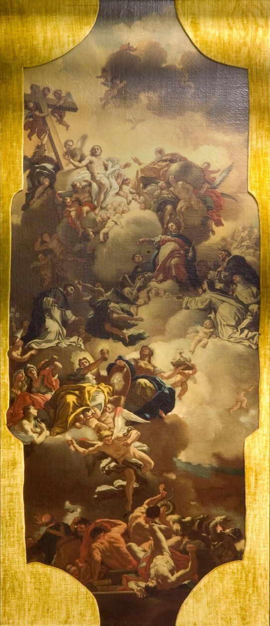 Der Triumph des Dominikanerordens da Francesco Solimena