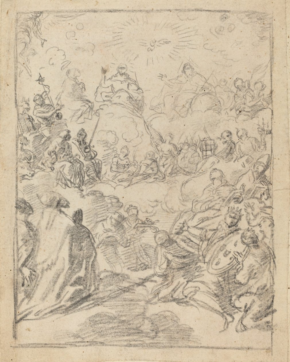 Il trionfo della Trinità (La Gloria) da Francesco Solimena