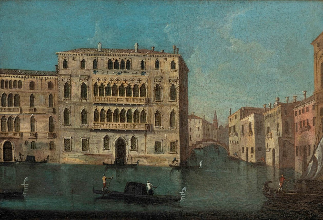 Francesco Tironi Canal Grande e Palazzo Foscari da Francesco Tironi