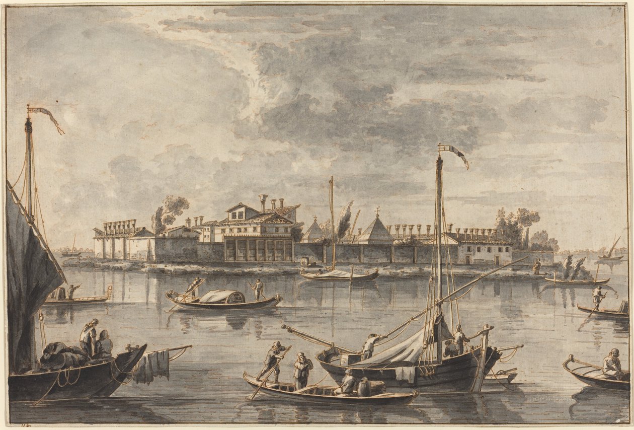 Isola del Lazaretto Nuovo da Francesco Tironi