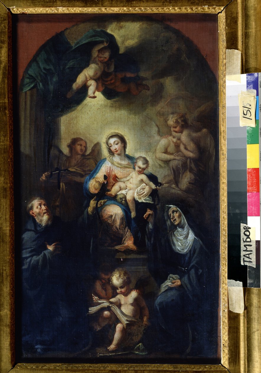 La Vergine e il Bambino con santi da Francesco Trevisani