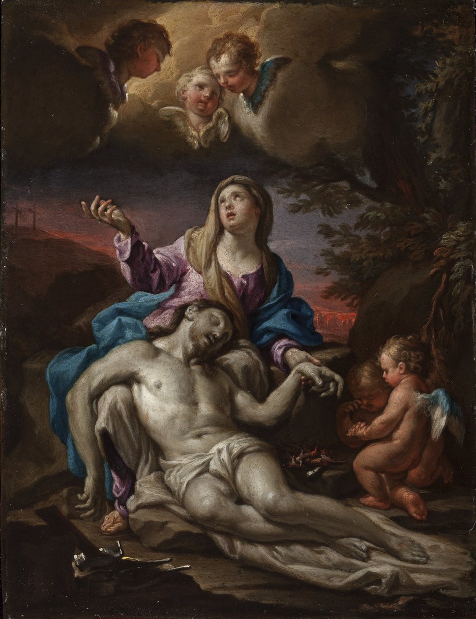 Pietà da Francesco Trevisani