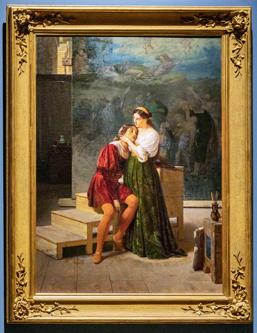 Raffaello e Fornarina da Francesco Valaperta