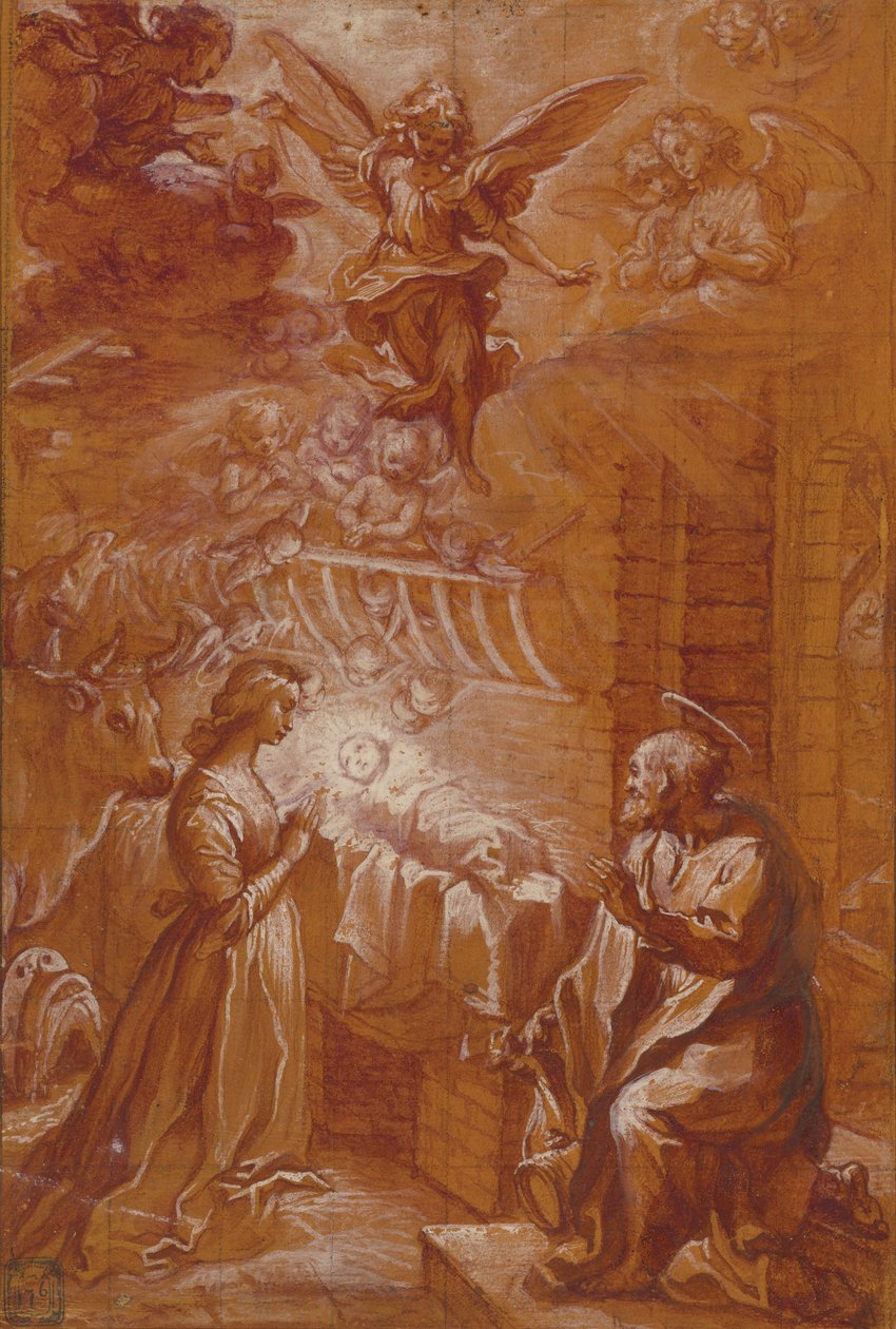 Die Geburt Christi da Francesco Vanni