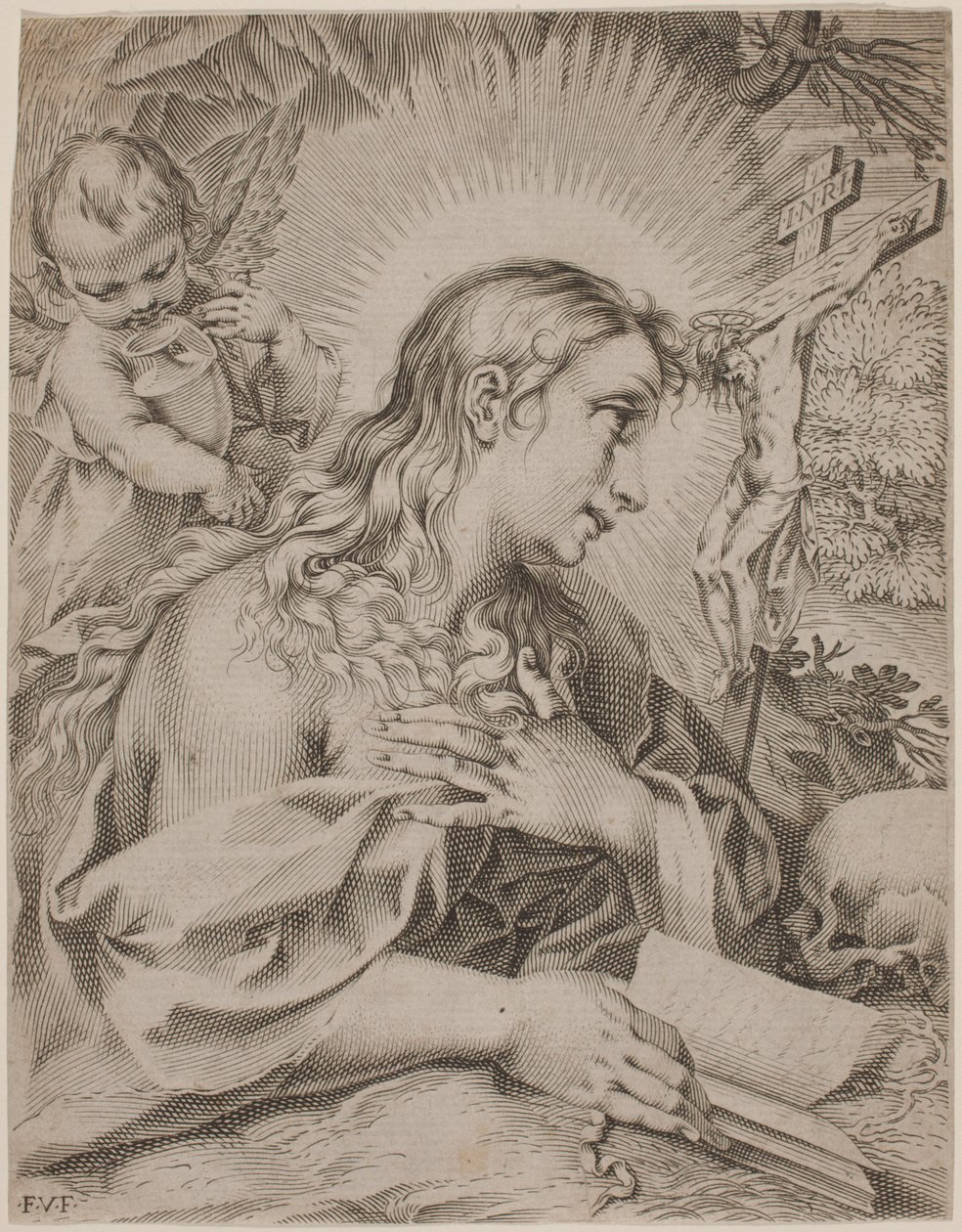 La Maddalena penitente da Francesco Vanni