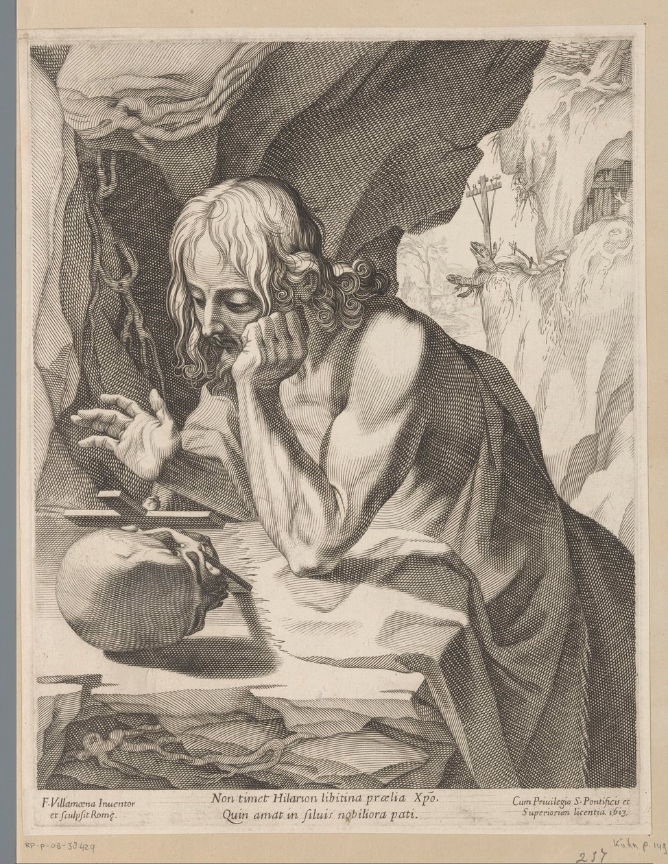 San Ilarione da Francesco Villamena