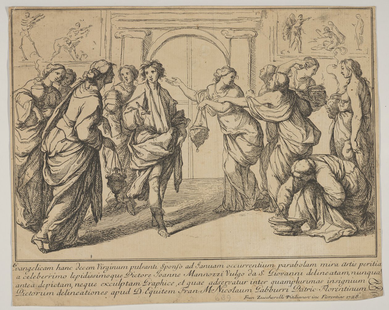 Le Vergini Sagge e Stolte da Francesco Zuccarelli
