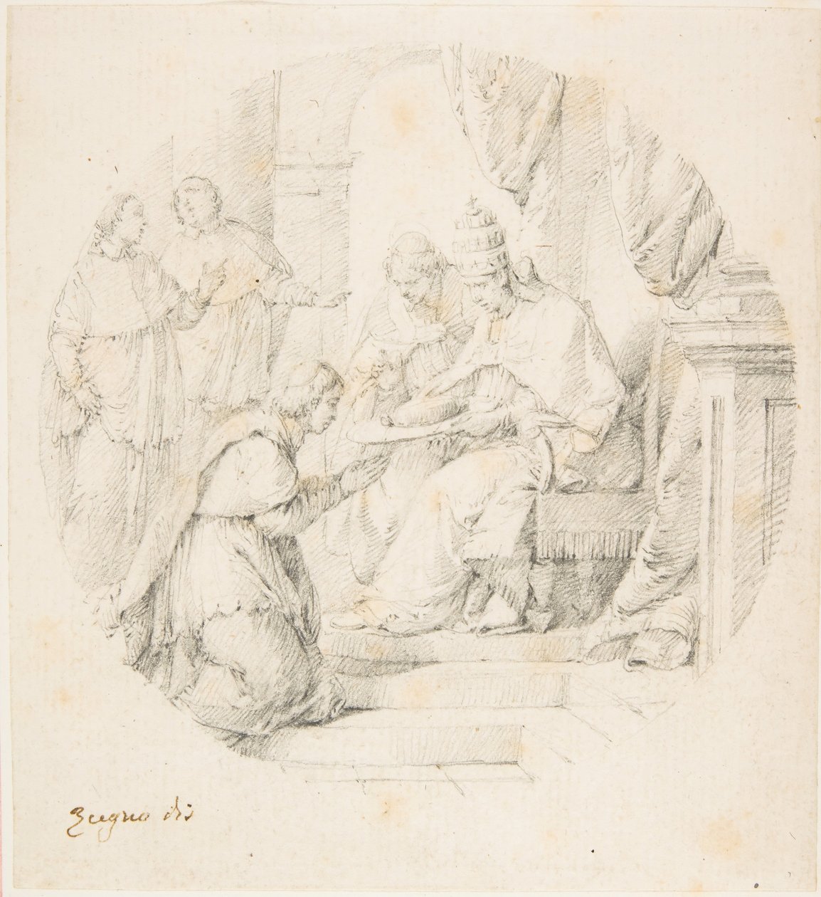 Angelo Maria Querini creato cardinale da Benedetto XIII, 1709-87 da Francesco Zugno