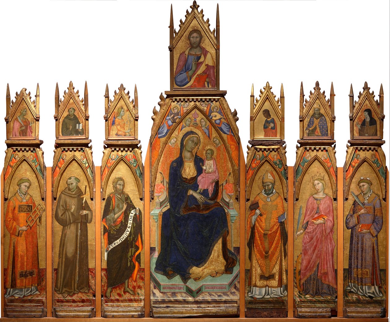 Madonna con Bambino. Cristo e Santi da Francesco dAntonio da Ancona