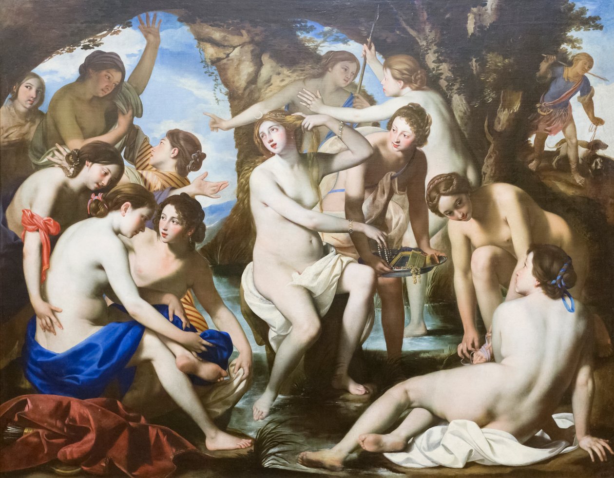 Il bagno di Diana da Francesco de (c.1600 54) Rosa